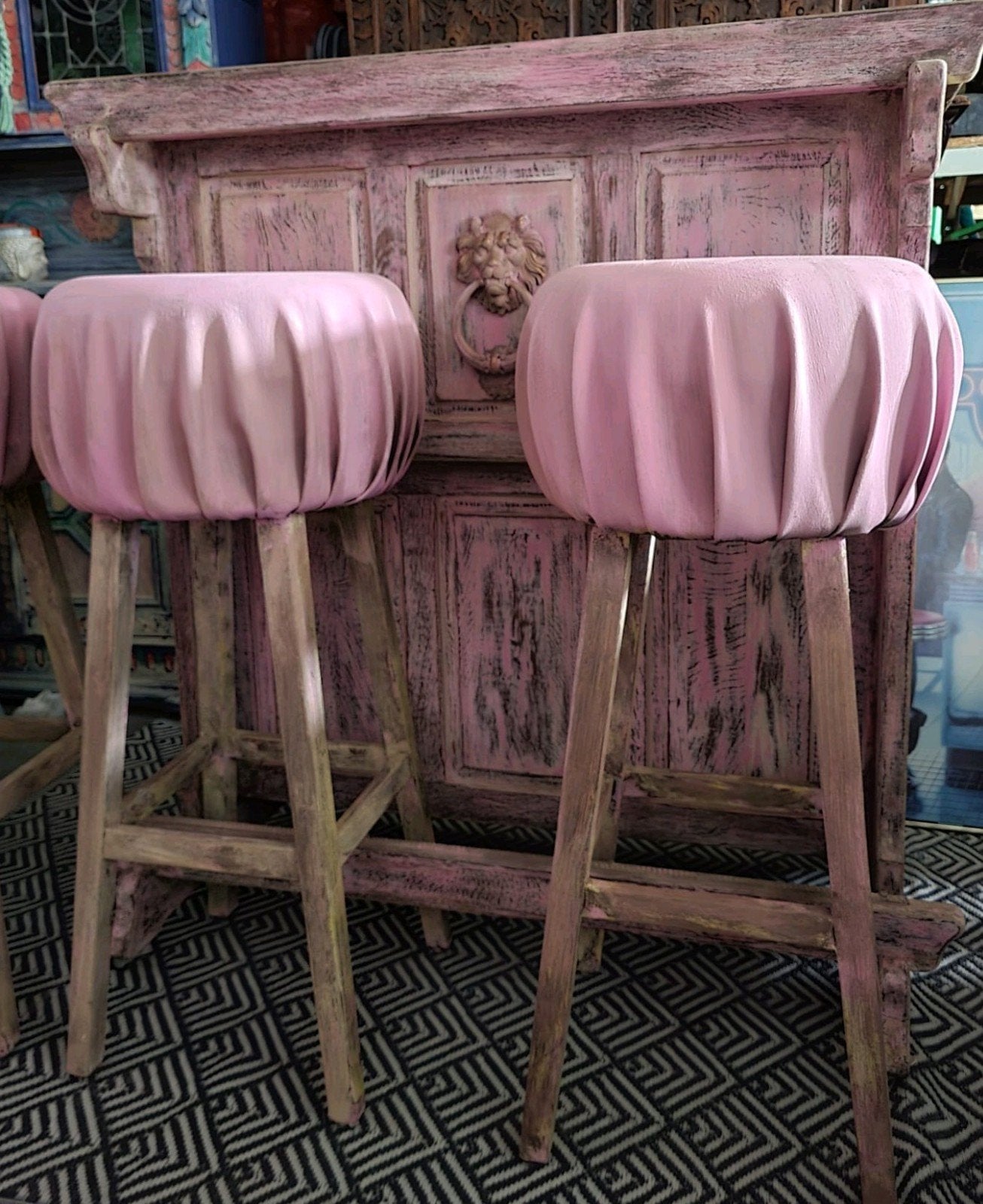 Shabby/Boho/India/Ibiza/Huisbar/Bar, Ophalen, Nieuw