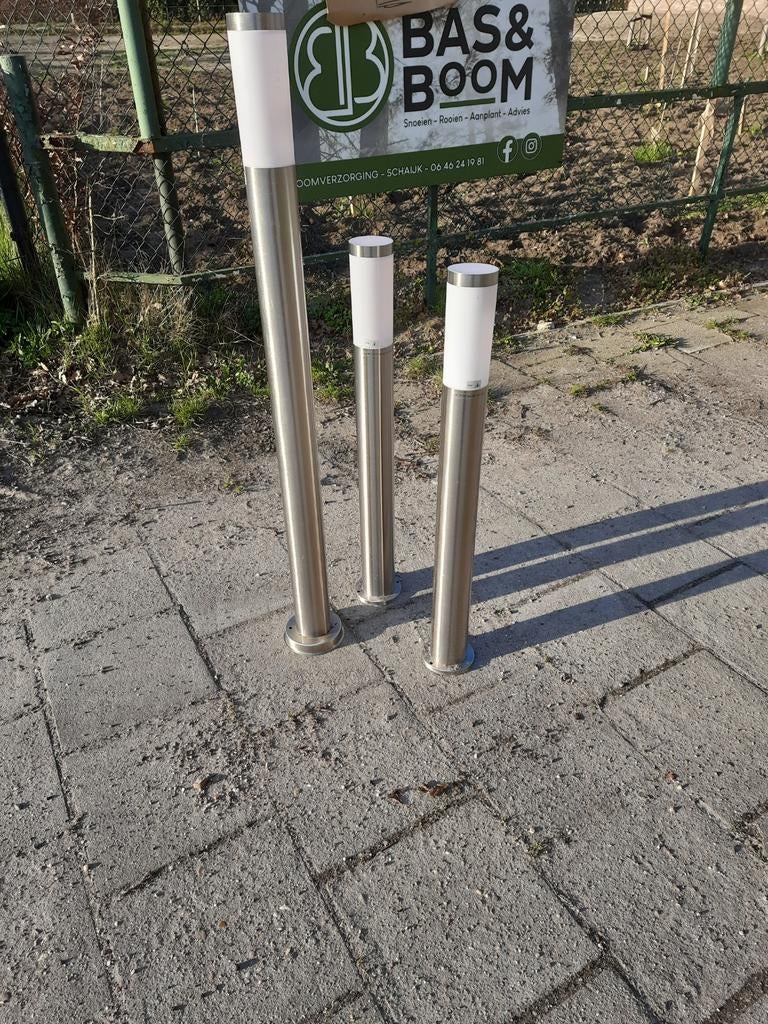Buitenlampen aluminium., Ophalen, Wasrek