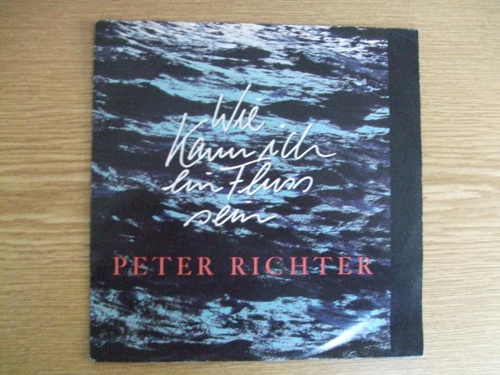 PETER RICHTER   WIE KANN ICH EIN FLUSS SEIN / SONTAGABEND, 7 inch, Ophalen of Verzenden, Zo goed als nieuw, Pop