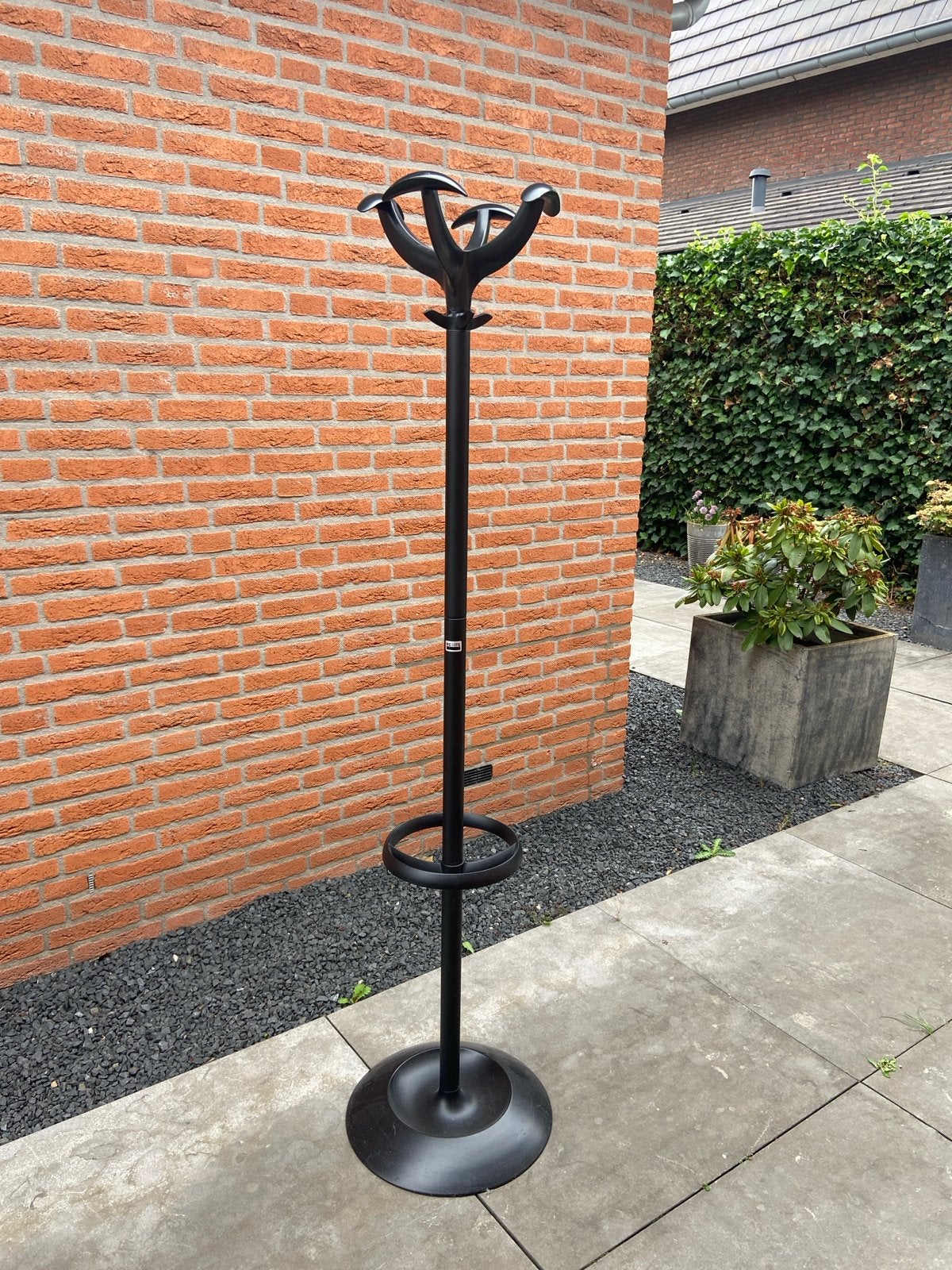 Zwarte staande kapstok van Rexite, Gebruikt, Ophalen of Verzenden, Metaal, Staande kapstok