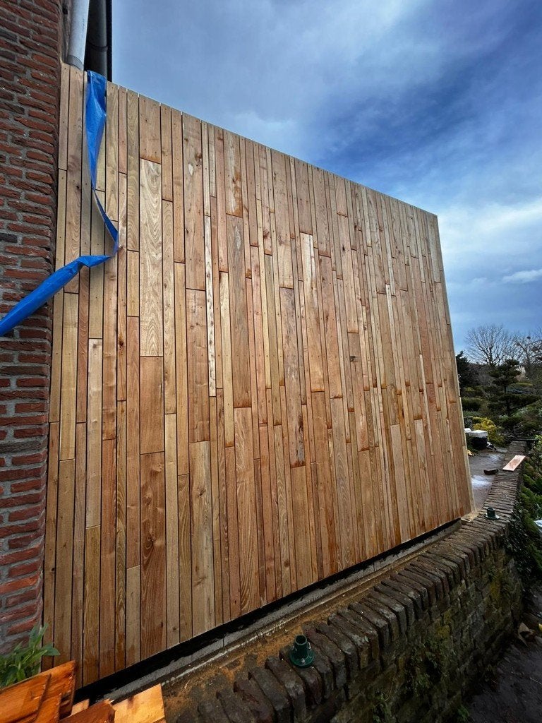 Robinia / acacia gevelbekleding geschaafd – 40/60/120 mm, Ophalen, Minder dan 25 mm, Nieuw, Plank