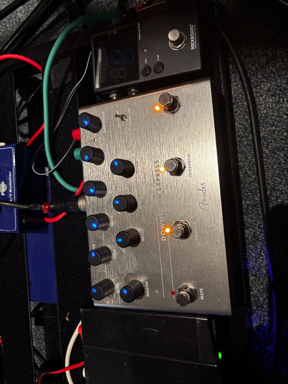 Fender Downtown Express Bass Multi-effect Pedaal, Muziek en Instrumenten, Ophalen of Verzenden, Zo goed als nieuw, Distortion, Overdrive of Fuzz