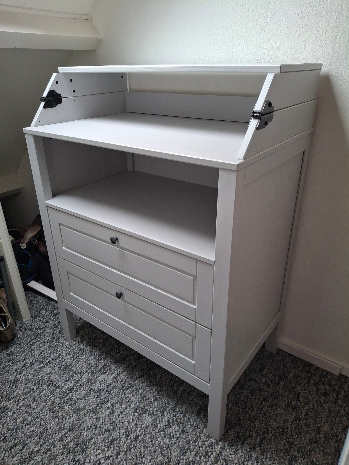 Ikea Sundvik commode/ladekast grijs, Ophalen, Gebruikt, 70 cm of meer, 105 cm of meer