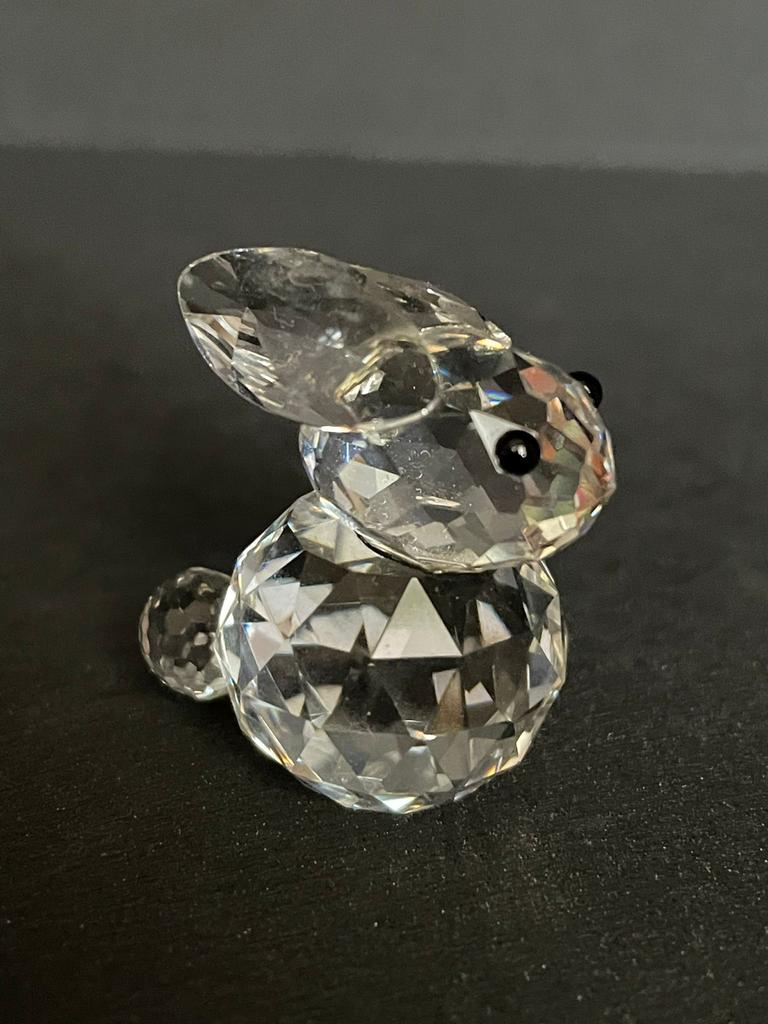 Swarovski haasje konijn, Verzamelen, Swarovski, Ophalen of Verzenden, Zo goed als nieuw, Figuurtje