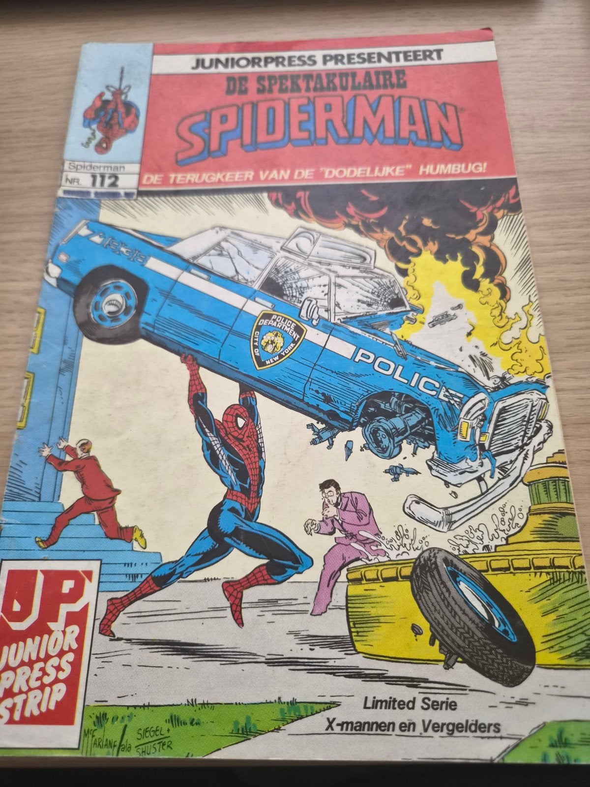 De Spektakulaire Spiderman Nr. 112 - Juniorpress Strip, Ophalen of Verzenden