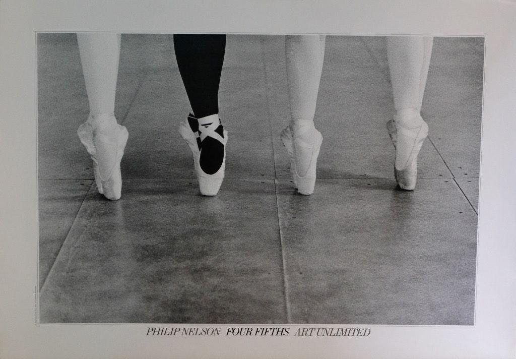 Ballet-poster ingelijst - Philip Nelson Four Fifths, Ophalen
