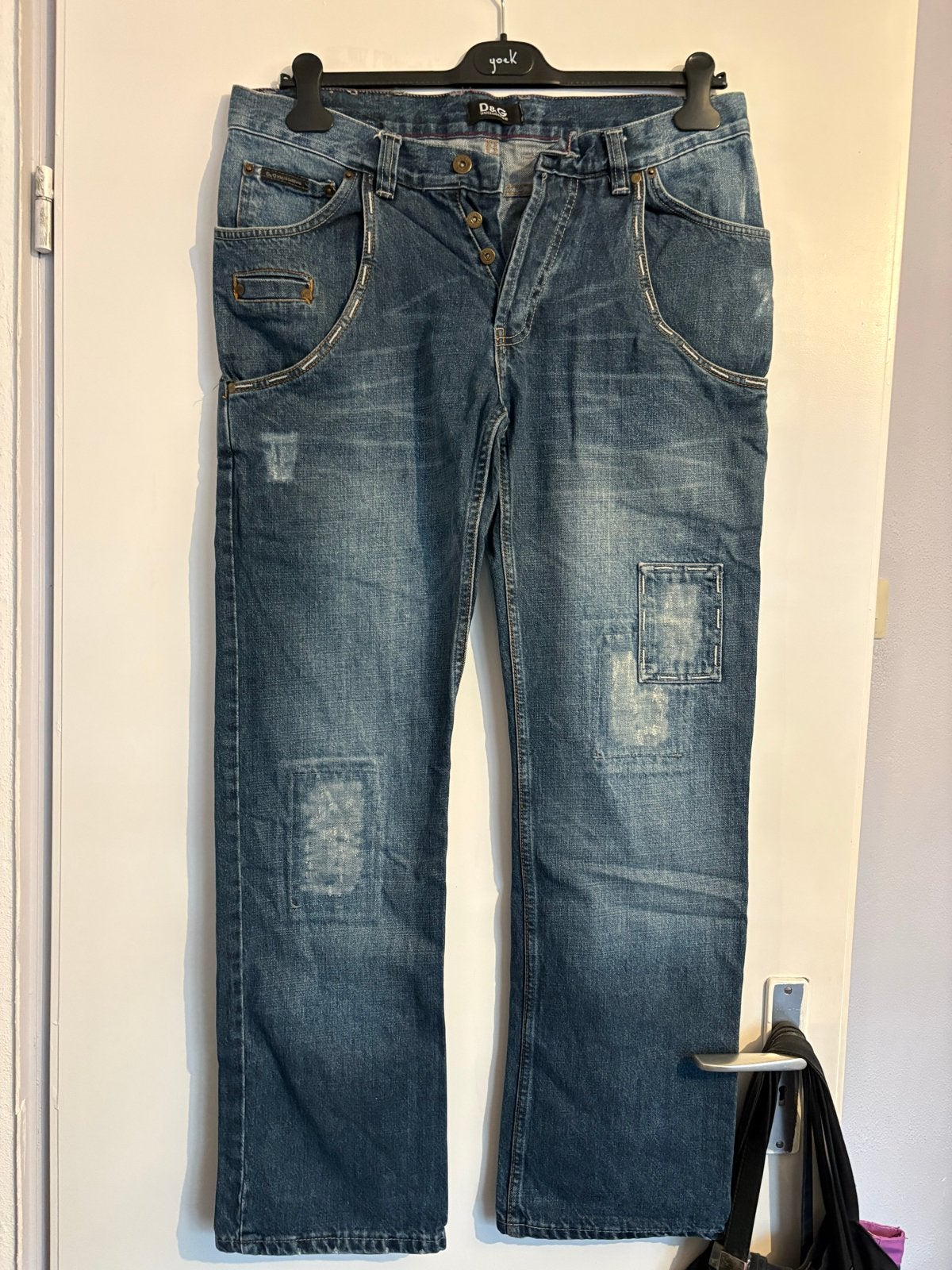 D&G Dolce & Gabbana Jeans - Maat W32, Ophalen of Verzenden, Zo goed als nieuw, Blauw, W32 (confectie 46) of kleiner