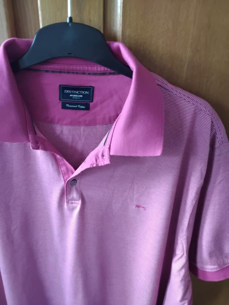 McGregor Distinction Polo Shirt Roze Maat XXXL, Kleding | Heren, Verzenden, Overige maten, Zo goed als nieuw, McGregor Distinction