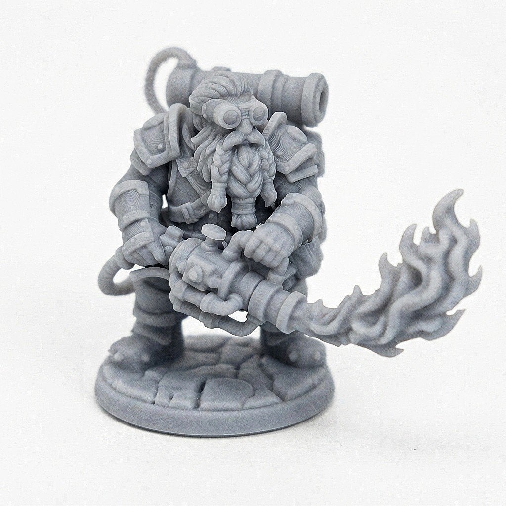 Gnome artificer Miniature D&D HQ dungeon's and dragons, Ophalen of Verzenden, Overige soorten