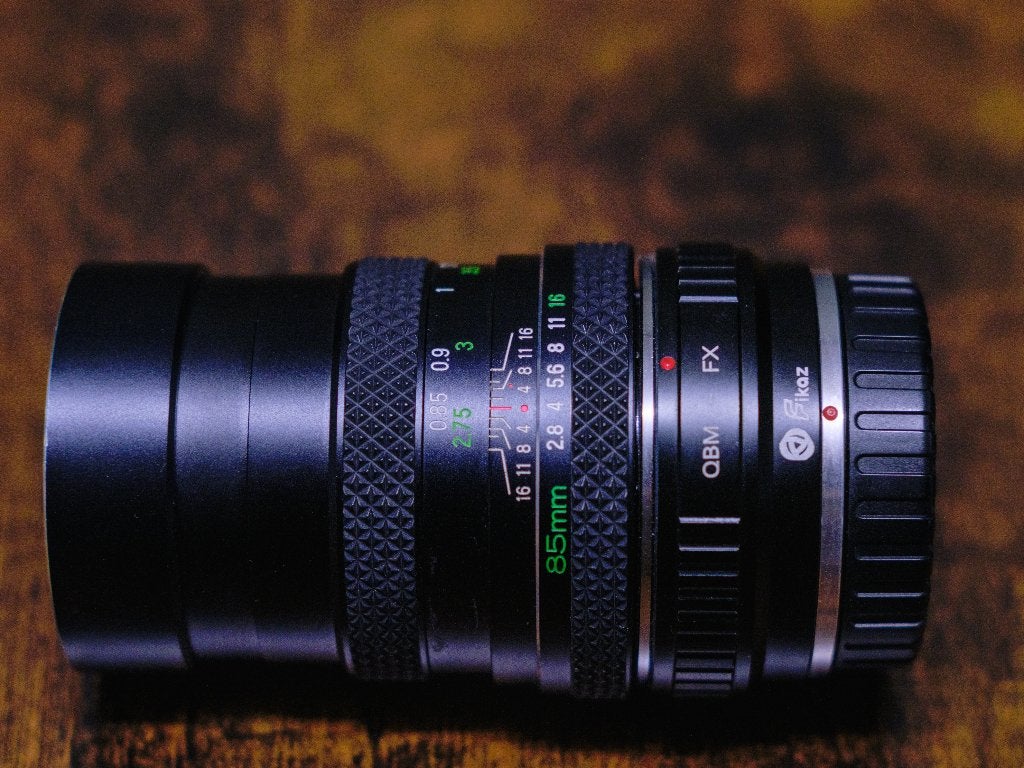 Voightlander Color Dynarex 85mm F2.8, Audio, Tv en Foto, Fotografie | Lenzen en Objectieven, Zo goed als nieuw, Telelens, Voigtlander