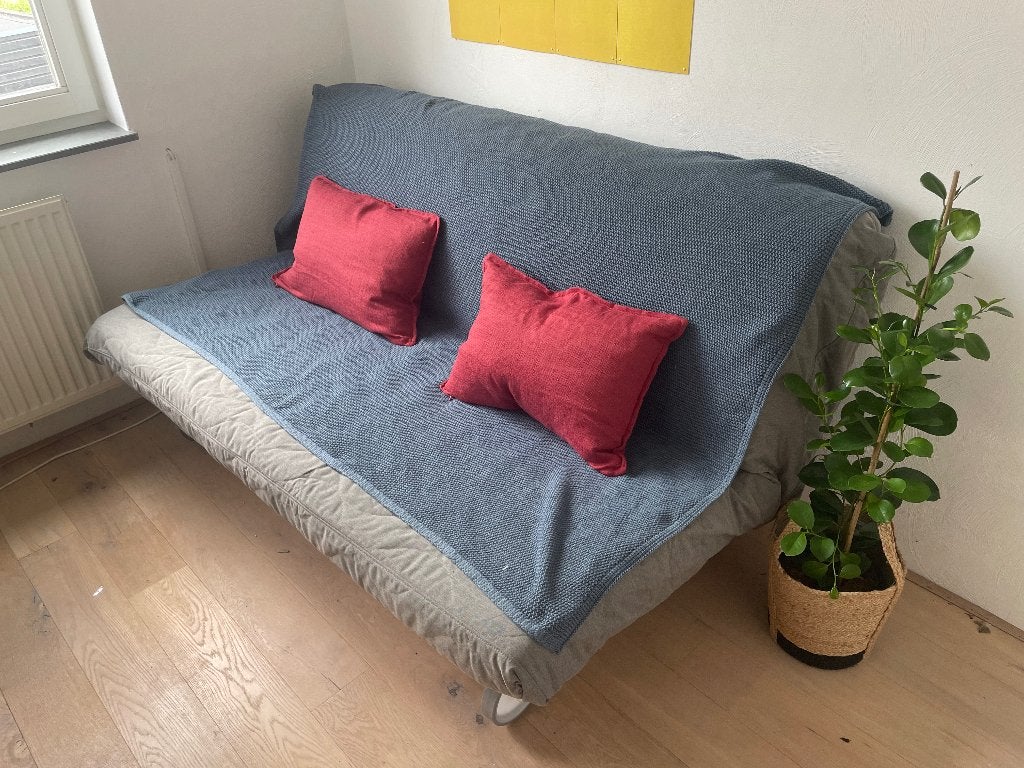 IKEA slaapbank 2 persoons, Ophalen, Gebruikt, Tweepersoons, 200 cm