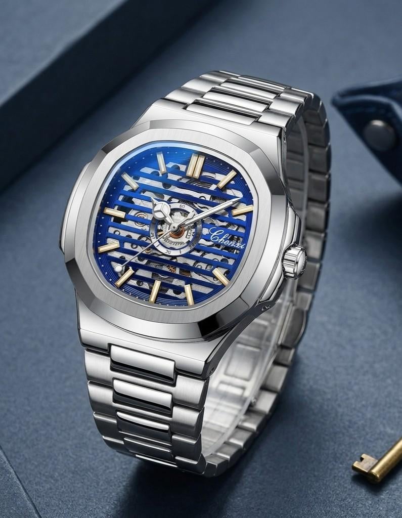 Chenxi automatisch horloge - zo goed als nieuw, Overige merken, Staal, Staal, Polshorloge