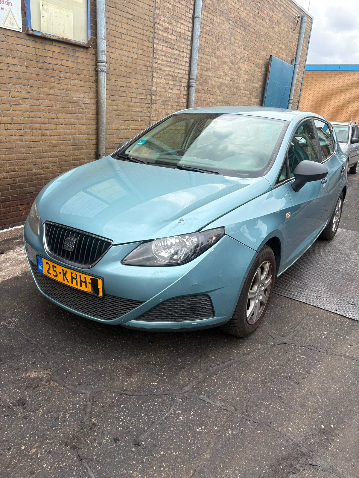 EXPORT SEAT IBIZA 1.4 TDI 2009 AIRCO, 4 cilinders, Zwart, Bedrijf, Diesel