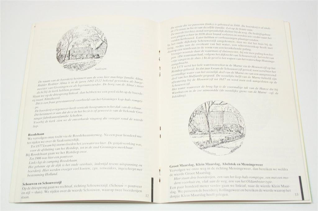 Boerderijen Route NW Groningen — Geïllustreerd VVV 1989, Boeken, Ophalen of Verzenden, Gelezen