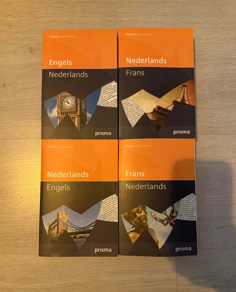 7 Prisma woordenboeken voor moderne talen, Ophalen of Verzenden, Zo goed als nieuw, Prisma of Spectrum, Engels