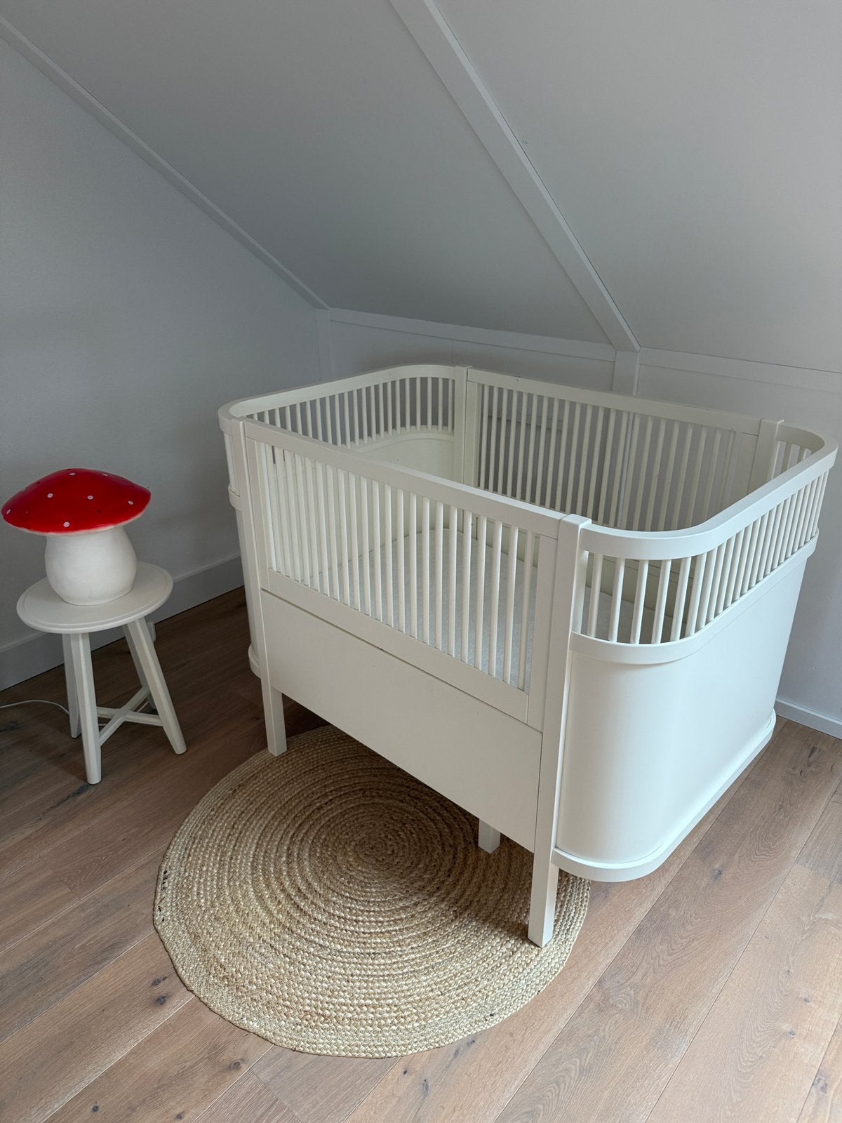 Sebra Kili meegroeibed Baby & Junior Classic white / wit, 70 tot 85 cm, Ophalen of Verzenden, Zo goed als nieuw, Minder dan 140 cm