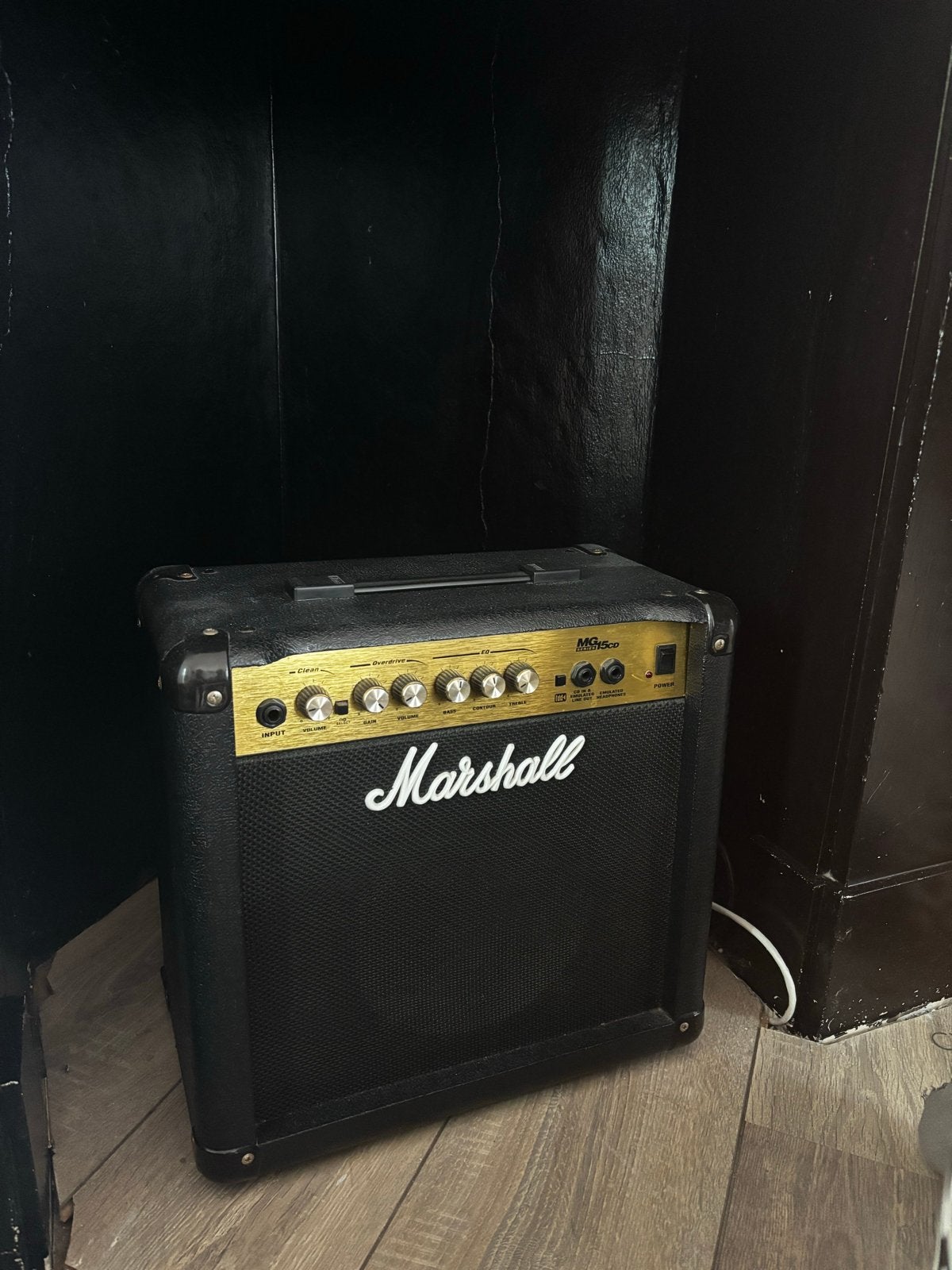 Marshall MG15CD gitaarversterker - Zo goed als nieuw, Muziek en Instrumenten, Versterkers | Bas en Gitaar, Ophalen of Verzenden