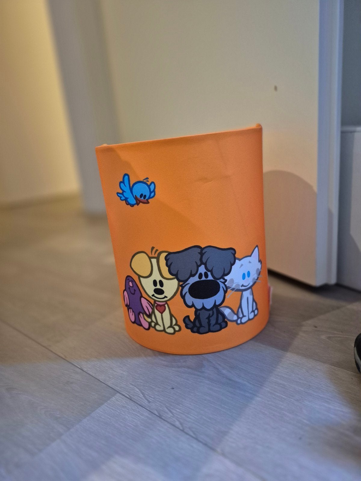 Woezel en pip lampenkap, Ophalen, Gebruikt, Oranje