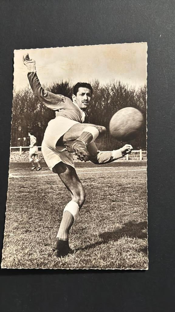Hassan AKESBI Marokko voetbal legende, Verzenden, Gebruikt, Buitenlandse clubs, Spelerskaart