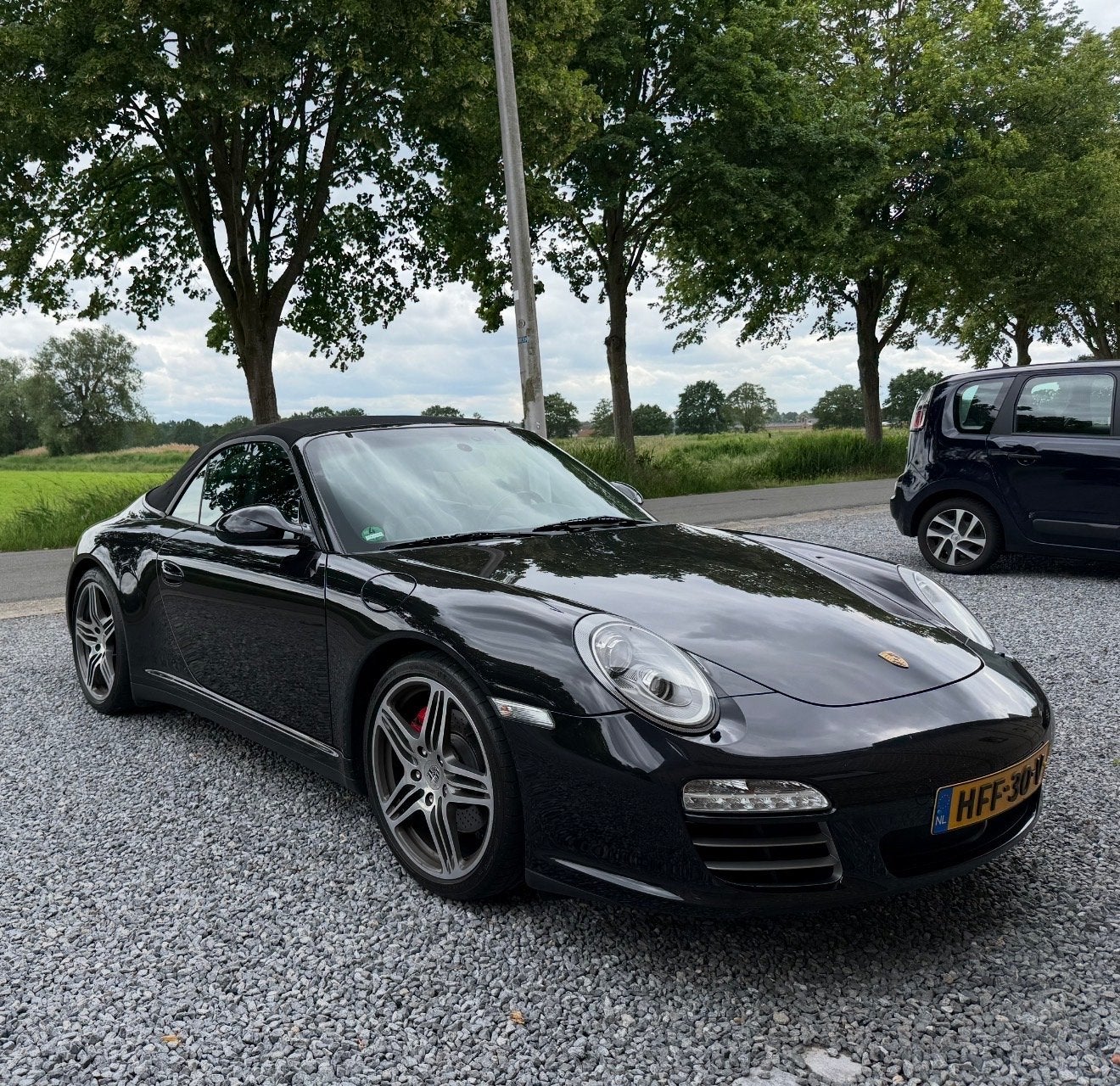 Porsche 911 3.8 Carrera 4S Cabriolet PDK 2010 Zwart, Automaat, Cabriolet, 4 stoelen, Zwart