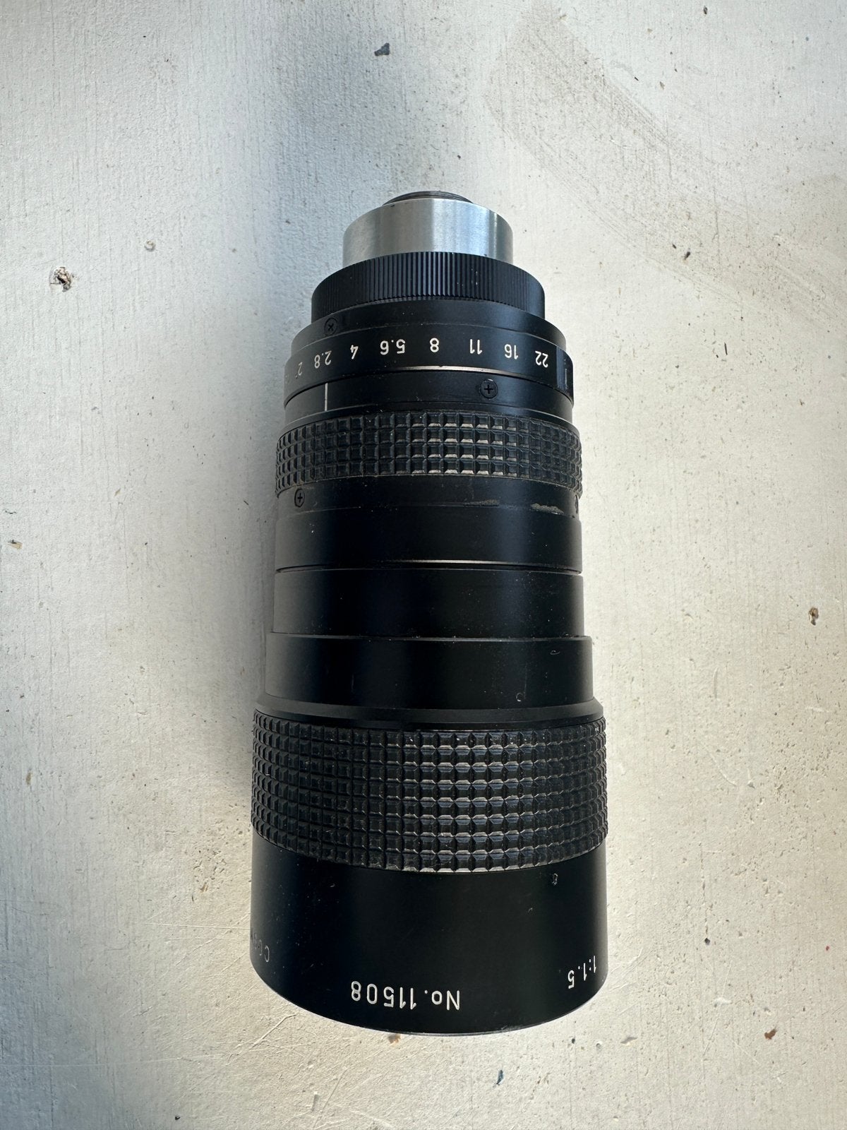 cosmicar 22.5-90mm f1.5 c-mount, Ophalen of Verzenden, Gebruikt