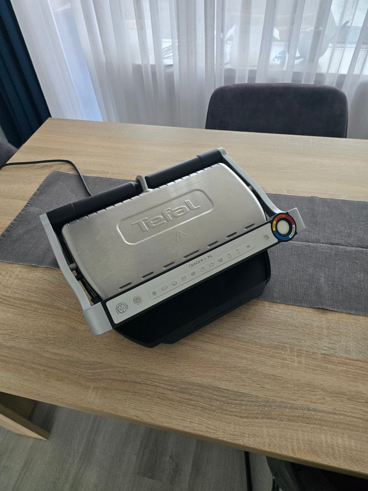 Tefal OptiGrill XL 3 maanden oud, Witgoed en Apparatuur, Ophalen, Nieuw