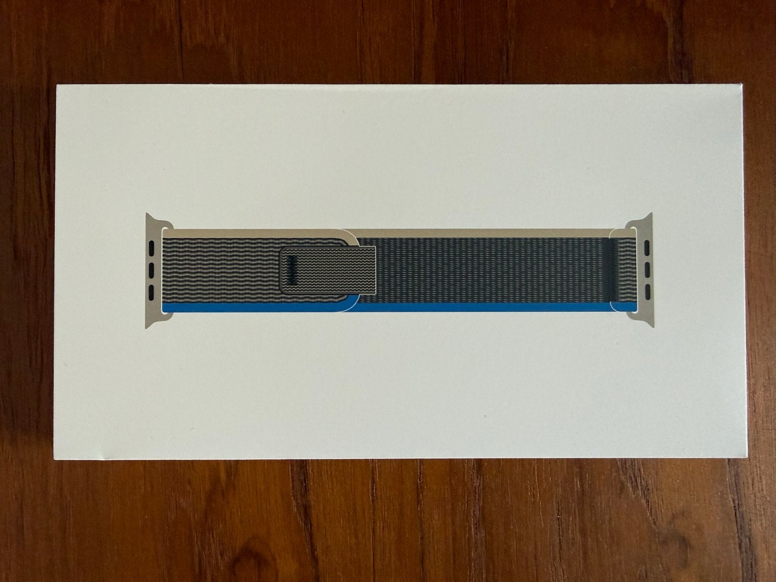 Apple Watch Trail Loop Band S/M Blauw/Grijs, Ophalen of Verzenden, Nieuw, Bandje