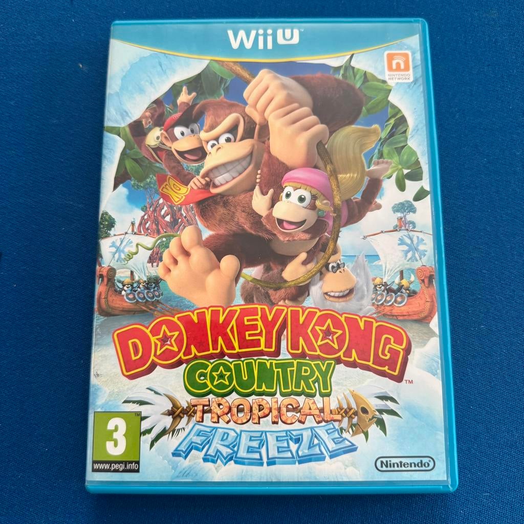 DEFECT Donkey Kong Tropical Freeze Wii U, Avontuur en Actie, 1 speler, Eén computer, Ophalen of Verzenden