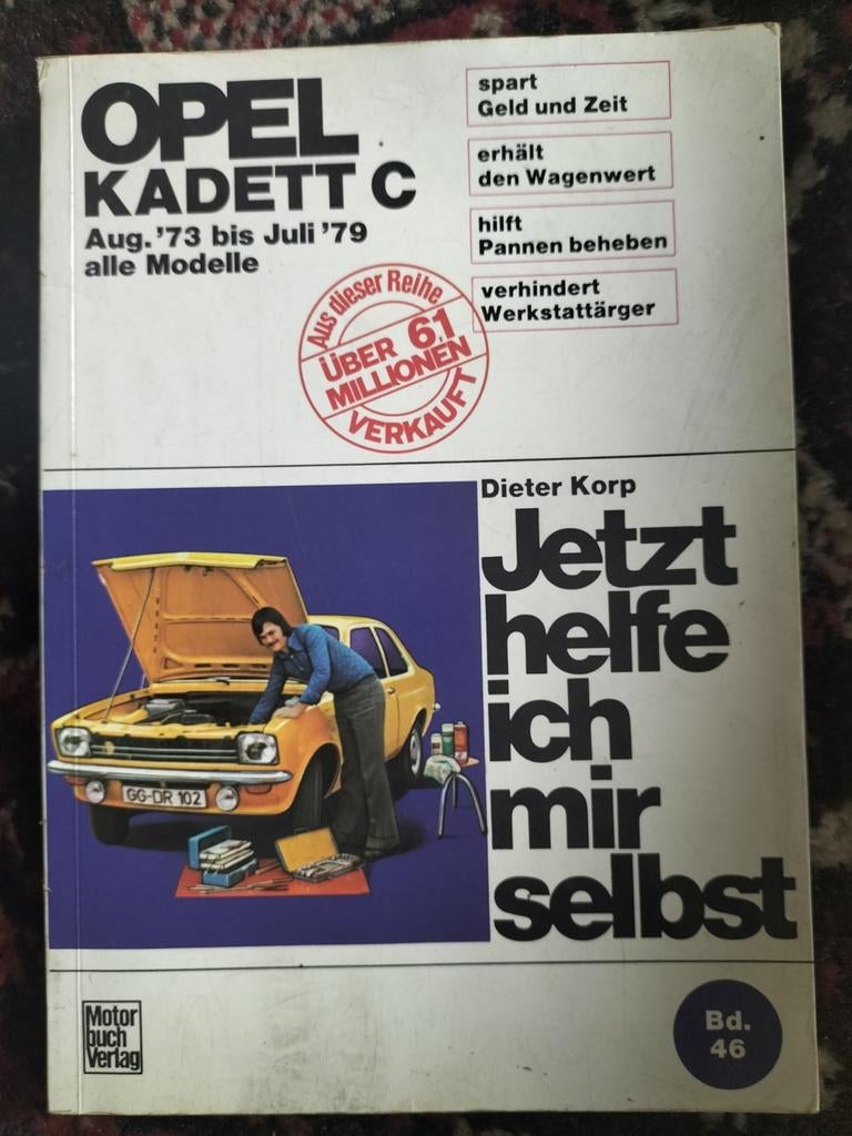 Werkplaats handboek Opel Kadett C, Ophalen of Verzenden