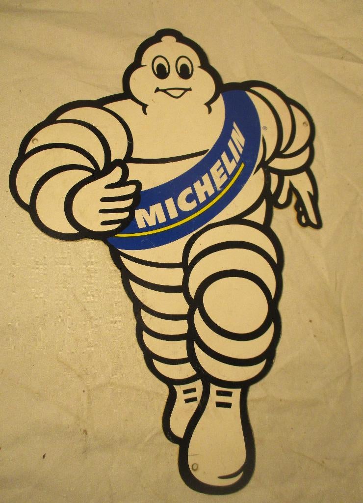 Michelin reclame plaatje jaren 60-70, Verzamelen, Merken en Reclamevoorwerpen, Ophalen of Verzenden, Gebruikt, Overige typen