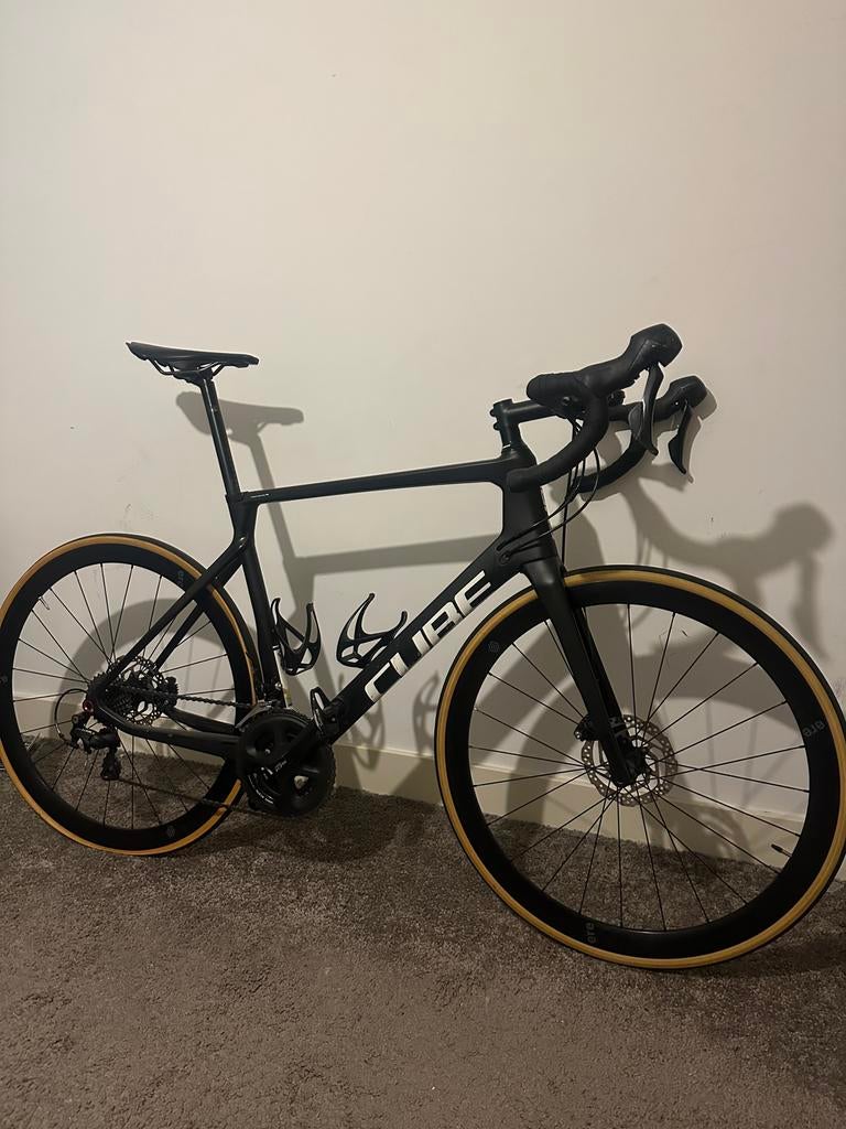 Cube Agree C:62 carbon racefiets (disc) - Maat 58, Fietsen en Brommers, Fietsen | Racefietsen, Overige merken, 28 inch, Gebruikt