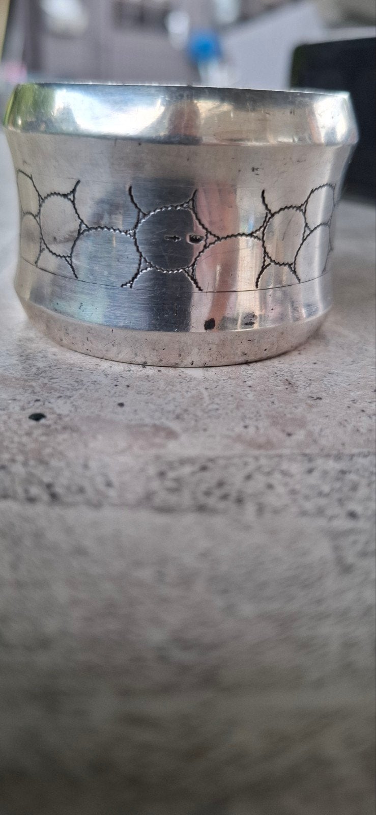 Antiek zilveren servertring, Antiek en Kunst, Ophalen of Verzenden, Zilver