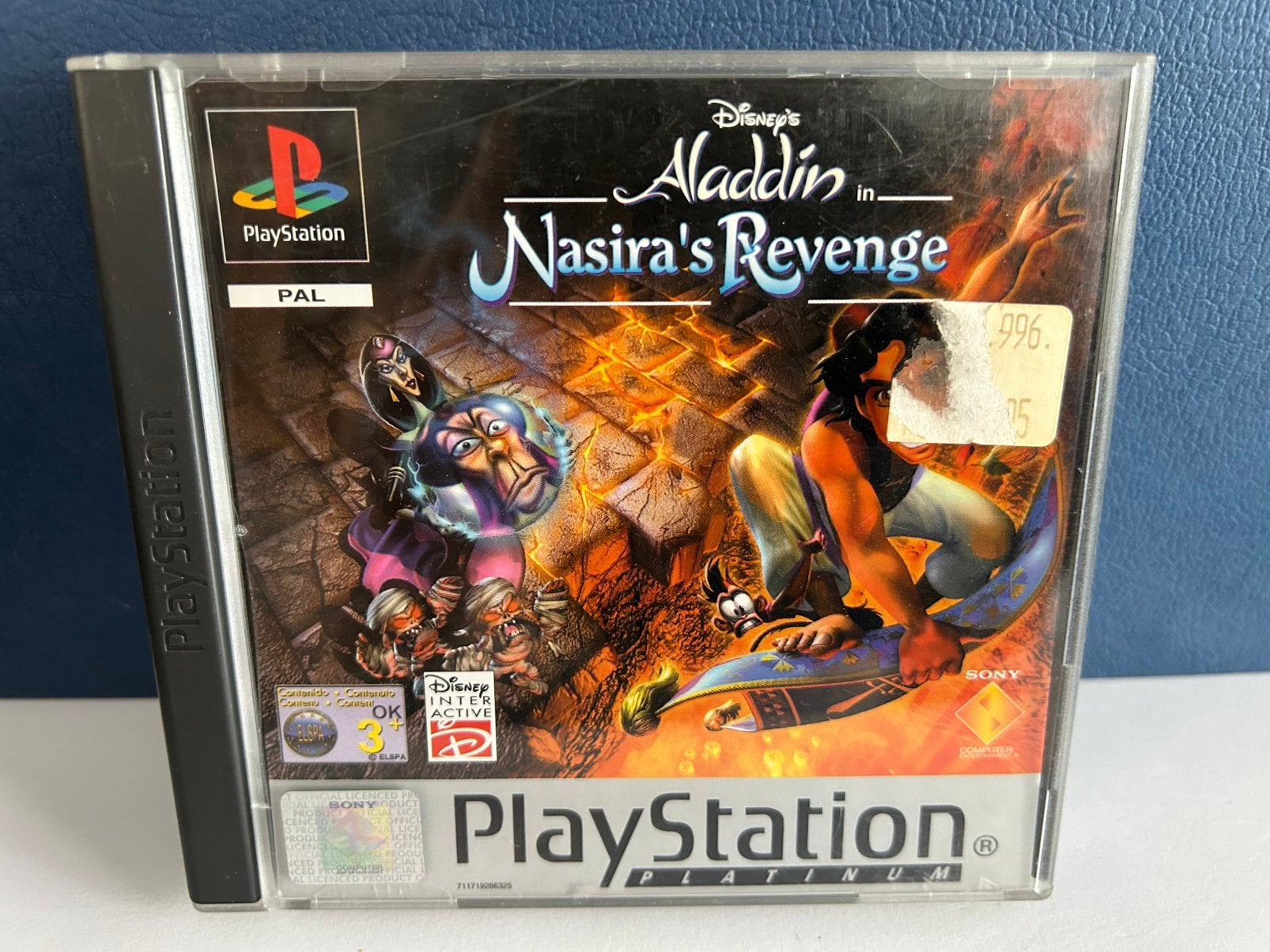 Disney’s Aladdin Platinum / Playstation 1 / PS1 ps1, Spelcomputers en Games, Games | Sony PlayStation 1, Avontuur en Actie, 1 speler