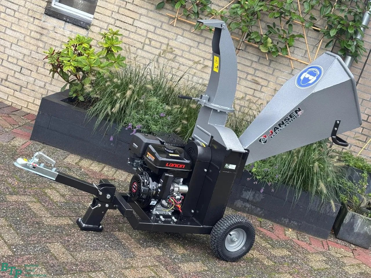 JANSEN Hakselaar versnipperaar 15pk el. start gts1000 PRO, Gebruikt, Jansen