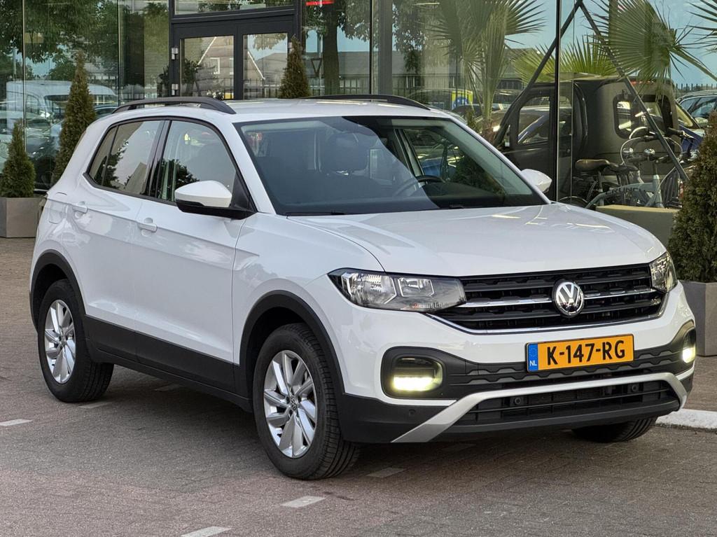 Volkswagen T-Cross 1.0 TSI Style Automaat DSG 2020 Top staat, Gebruikt, 116 pk, Wit, 630 kg