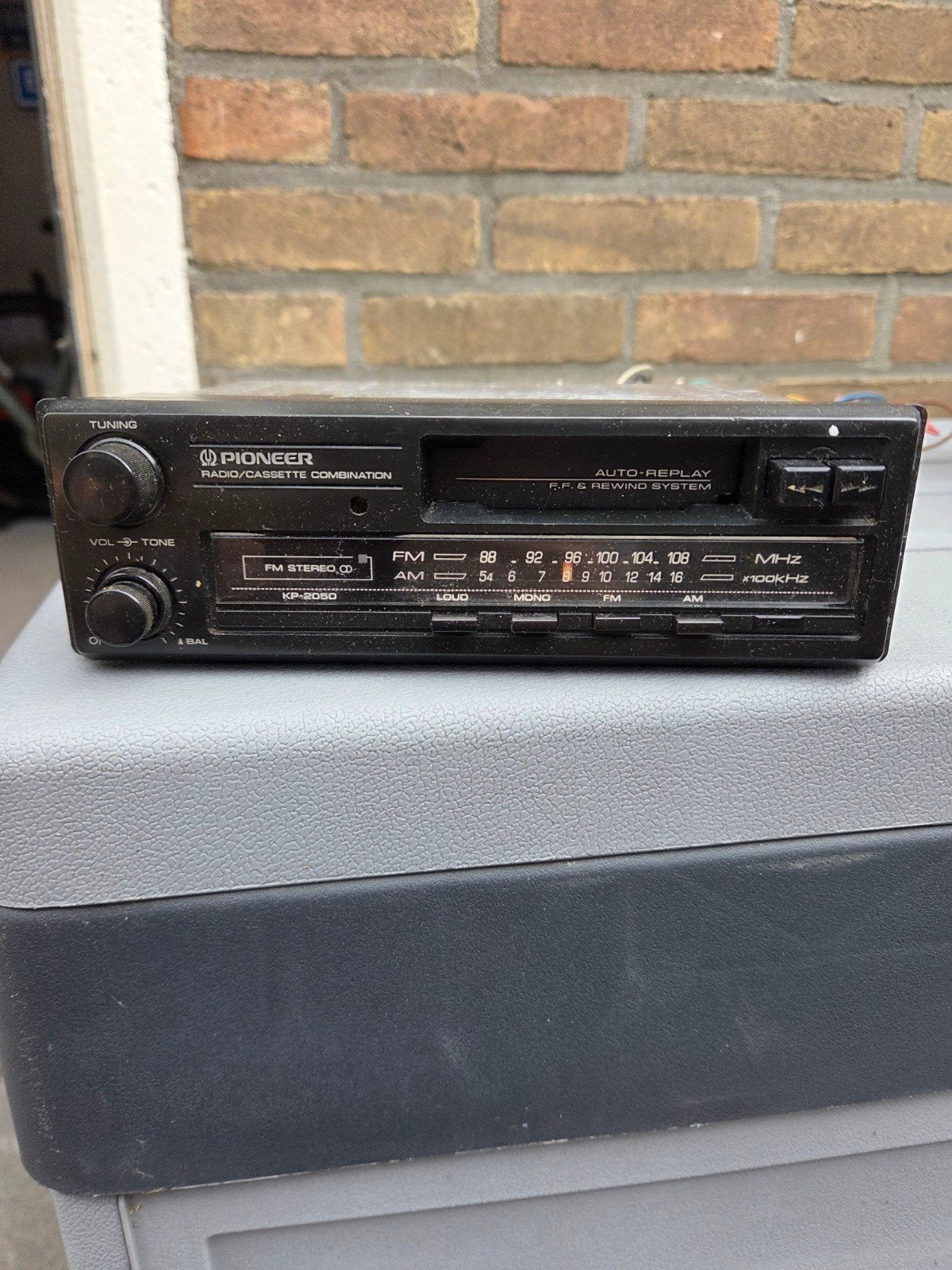 Pioneer KP-2050 Autoradio Cassette Speler Vintage, Ophalen of Verzenden, Zo goed als nieuw