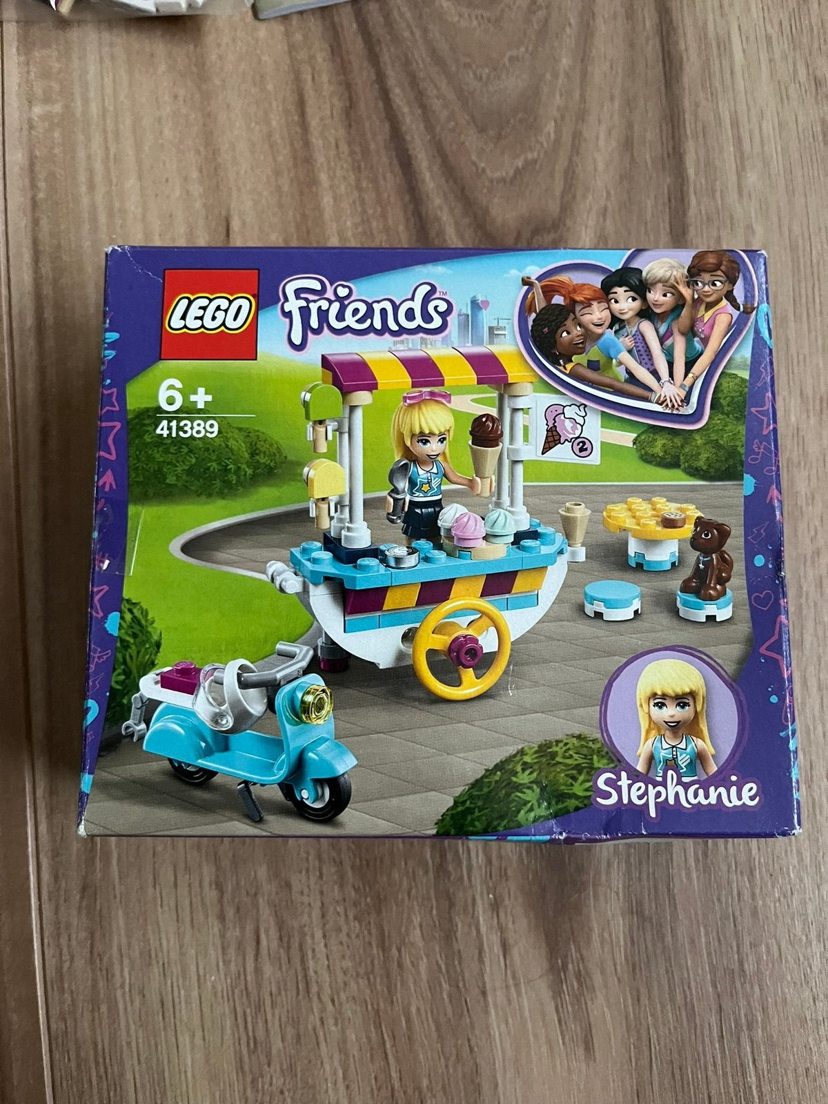 Lego friends 41389 ijskar compleet, Ophalen of Verzenden, Zo goed als nieuw