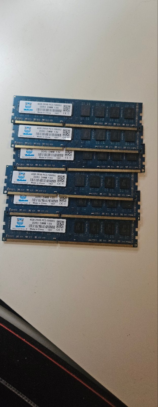 Ddr3 moto eagle 1333mhz 6x4gbs, Computers en Software, Ophalen of Verzenden, DDR3, Desktop