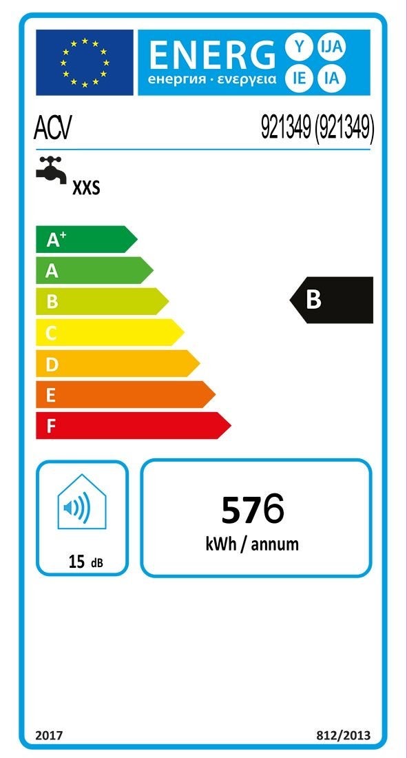 Compacte ACV Boiler XXS - Energieklasse B Nieuw met garantie, Ophalen of Verzenden, Nieuw
