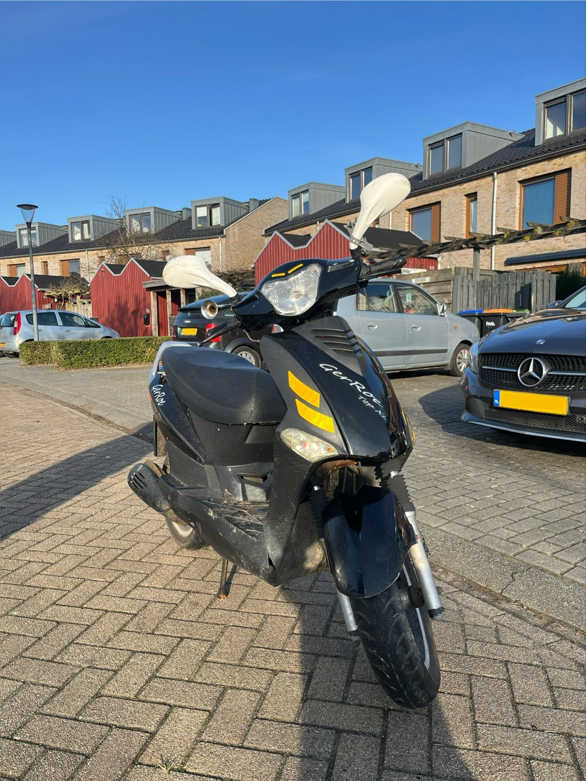 Yamasaki Scooter - Rijdt goed, mat aandacht punten, Ophalen, Gebruikt, Benzine