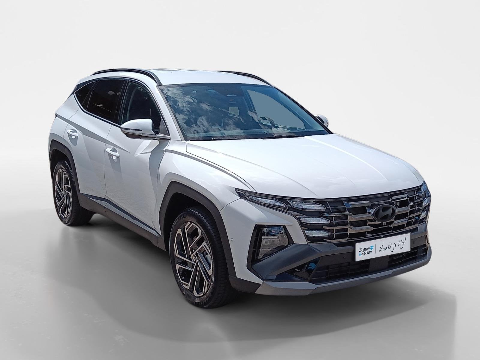 Hyundai Tucson 1.6 T-GDI HEV Premium | Z&Z Top Deal | Van 52, Auto's, 4 cilinders, Wit, Leder, Bedrijf