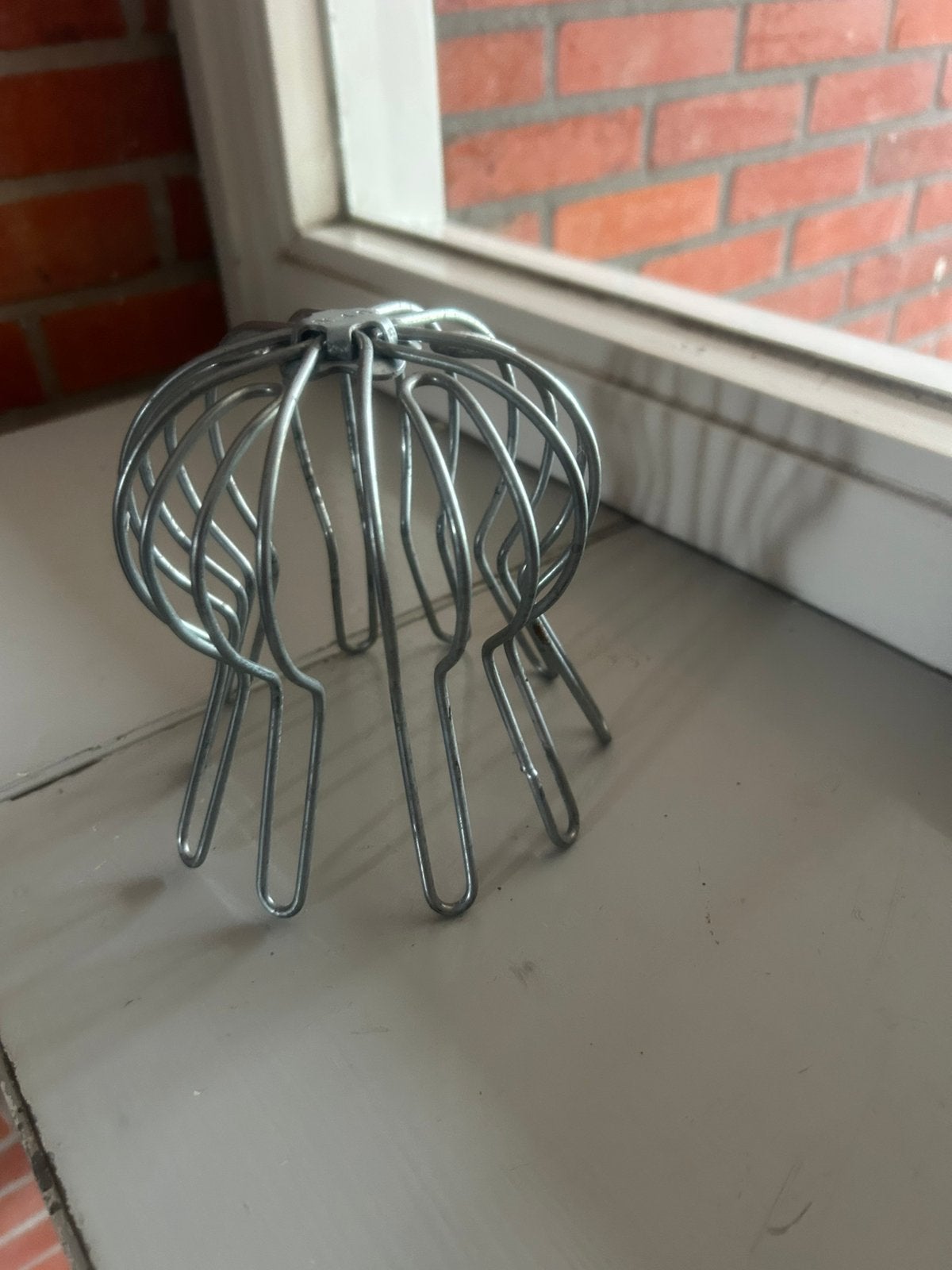 gegalvaniseerd boldraadrooster  bladvanger dakgoot. 70-80-mm, Pvc, Ophalen of Verzenden, Zo goed als nieuw, Minder dan 2 meter