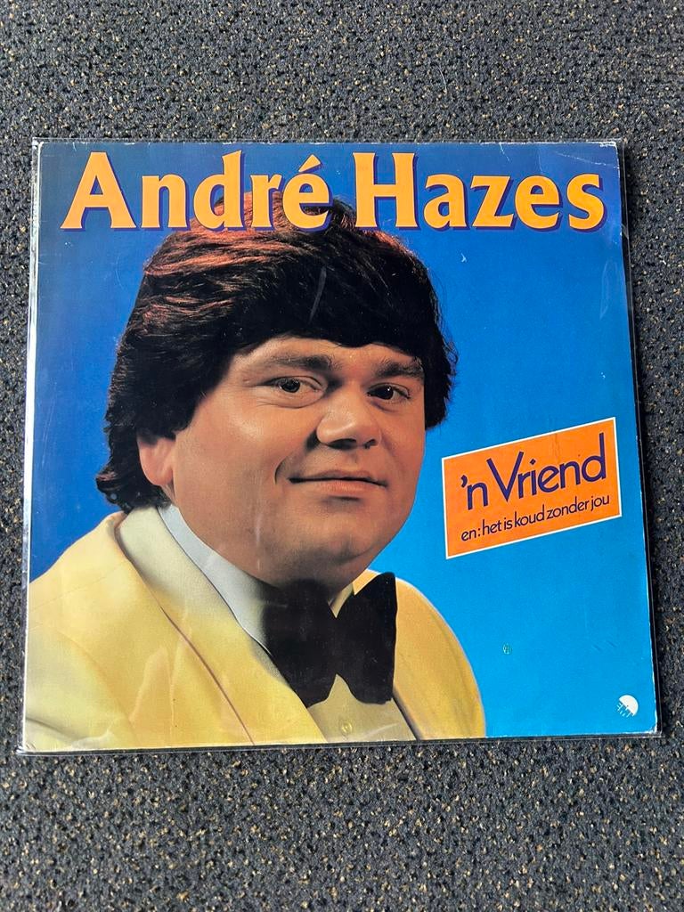Andre hazes - n vriend lp|vinyl, Ophalen of Verzenden, Zo goed als nieuw, 12 inch, Levenslied of Smartlap