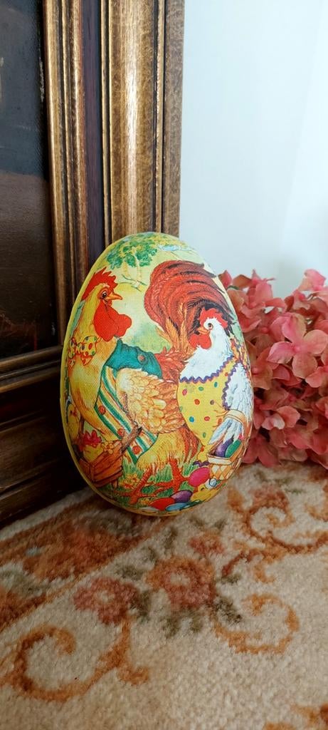 Vintage! Paasei candycontainer, Diversen, Ophalen of Verzenden