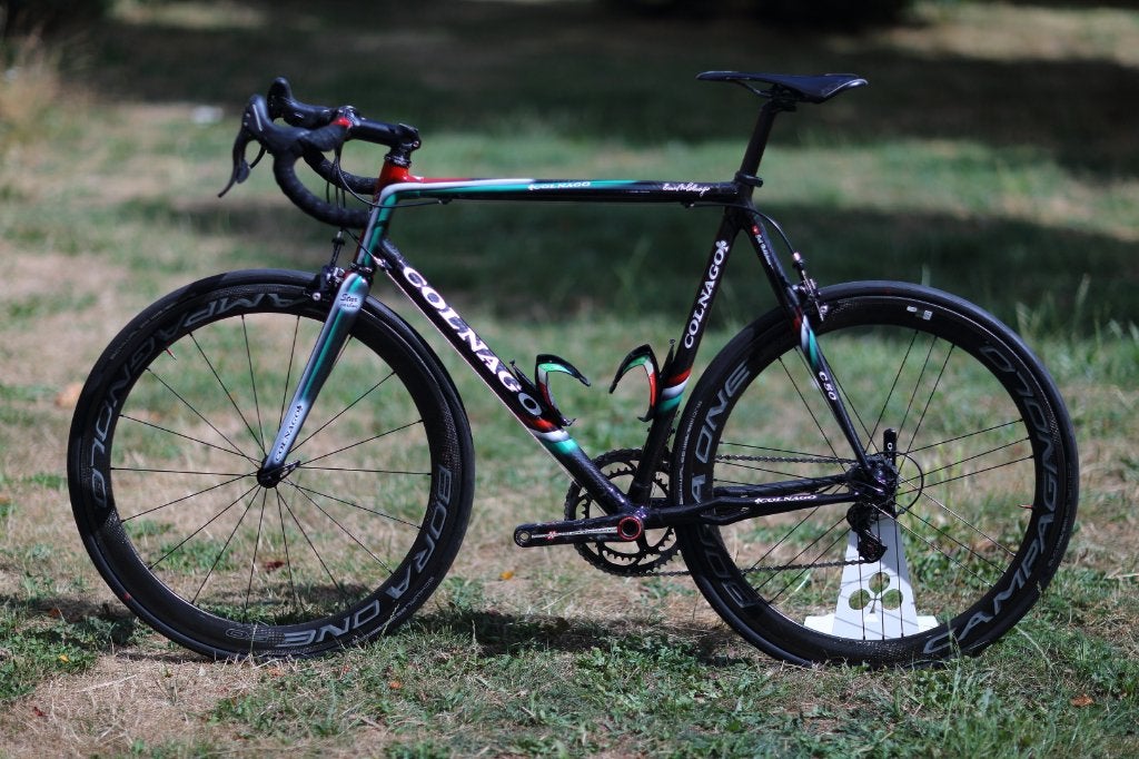Colnago C50 met Campa SR en Bora wielen, 28 inch, Carbon, Velgrem, Zo goed als nieuw