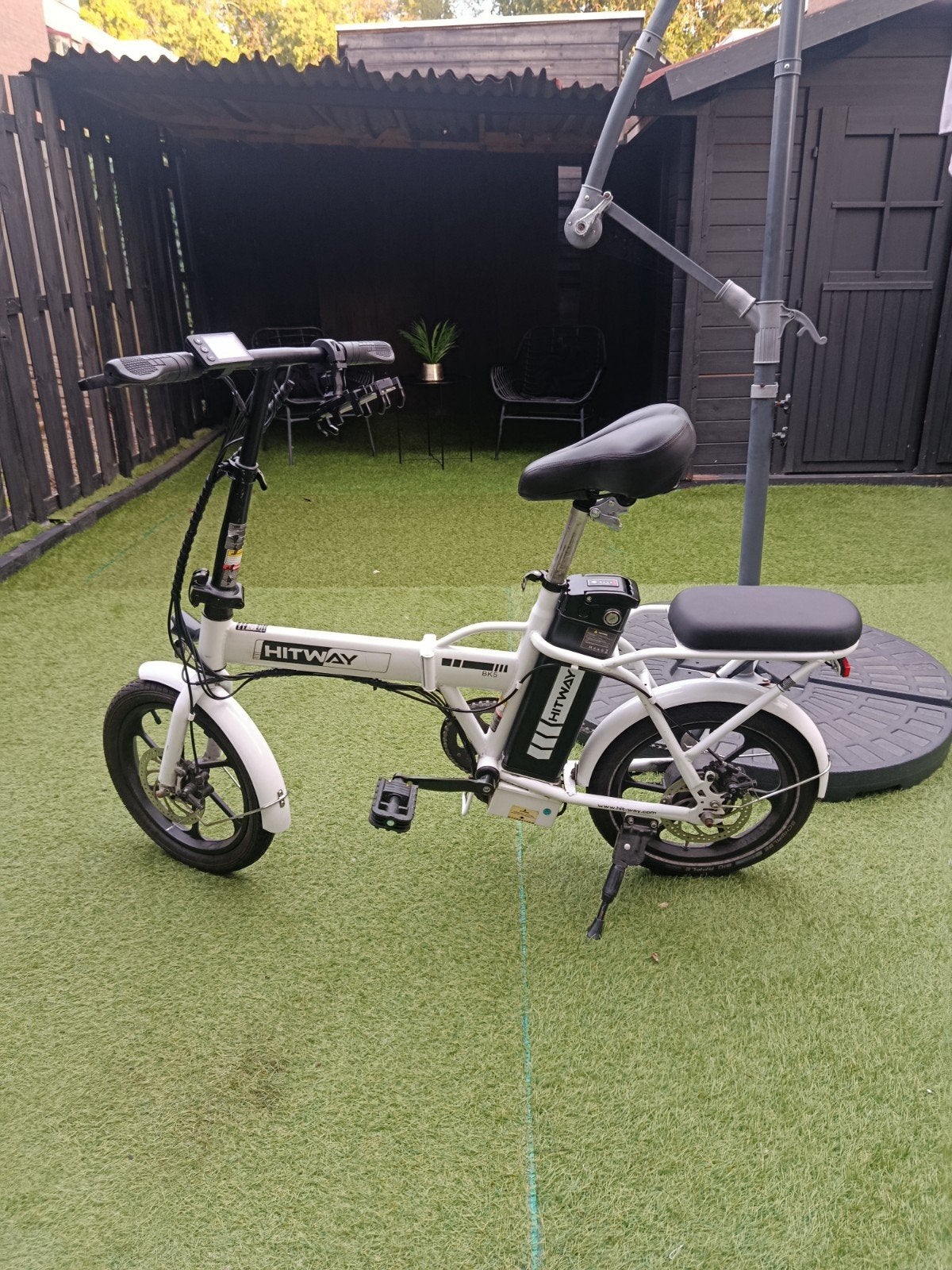 Hitway mini bike, Ophalen, Gebruikt, Minder dan 30 km per accu, Overige merken
