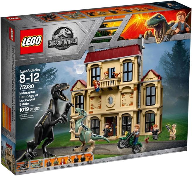 Lego Jurassic set 75930  Indoraptor Rampage at Lockwood, Jurassic World, Lego, Nieuw, Ophalen of Verzenden