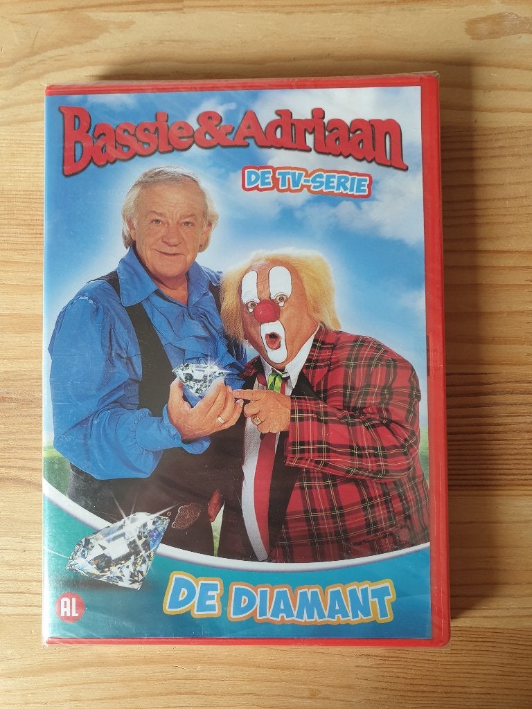Nieuw/geseald - Bassie & Adriaan - De Diamant - De tv-serie, Cd's en Dvd's, Dvd's | Kinderen en Jeugd, Alle leeftijden, Ophalen of Verzenden