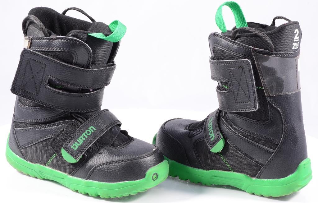 31 EU kinder snowboard schoenen BURTON YOUTH PROGRESSION, Ophalen of Verzenden, Gebruikt, Schoenen