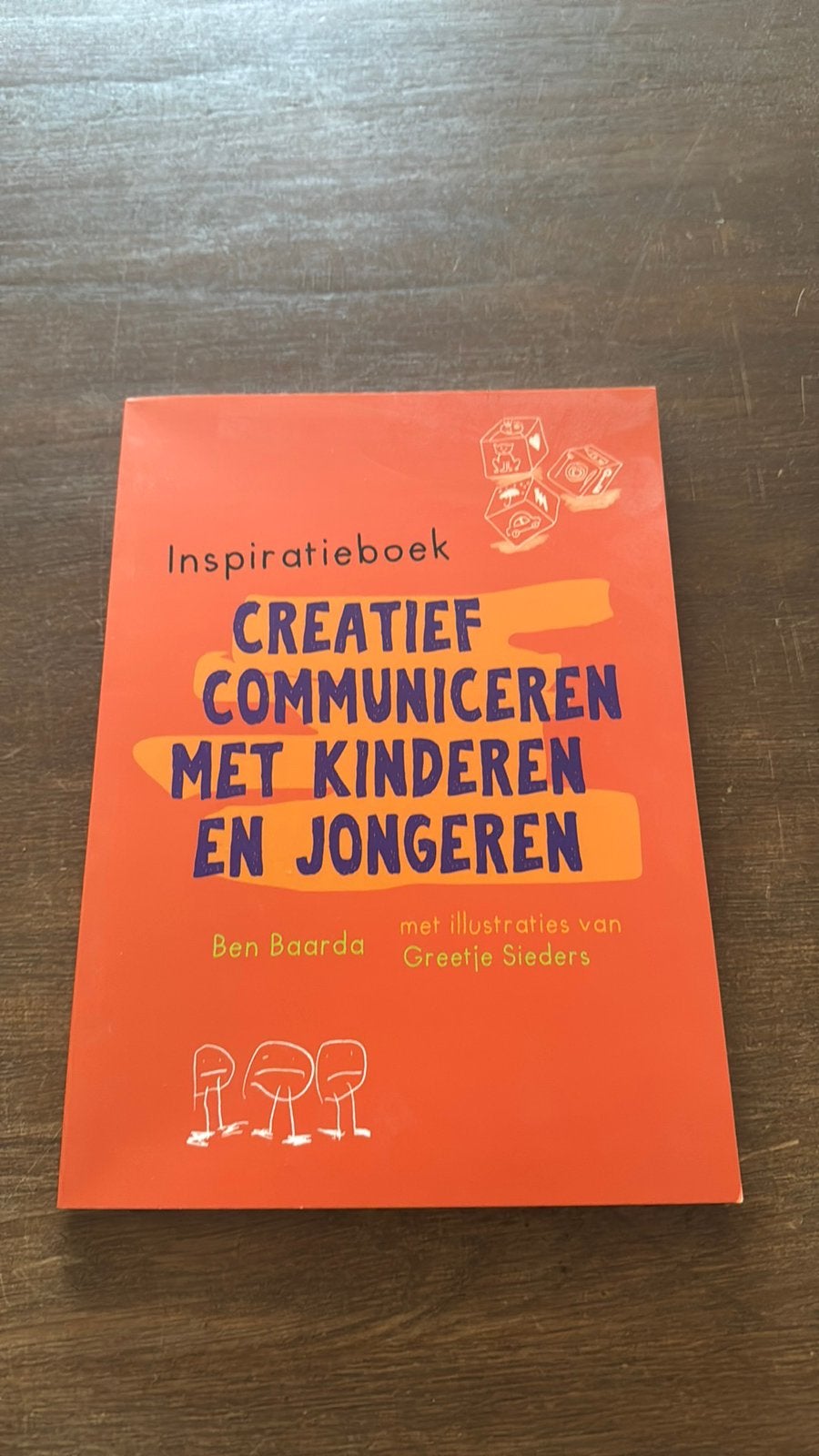 Inspiratieboek creatief communiceren met kinderen en jongere, Boeken, Verzenden, Zo goed als nieuw, Ben Baarda